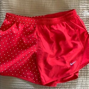Nike young ladies dri fit running shorts